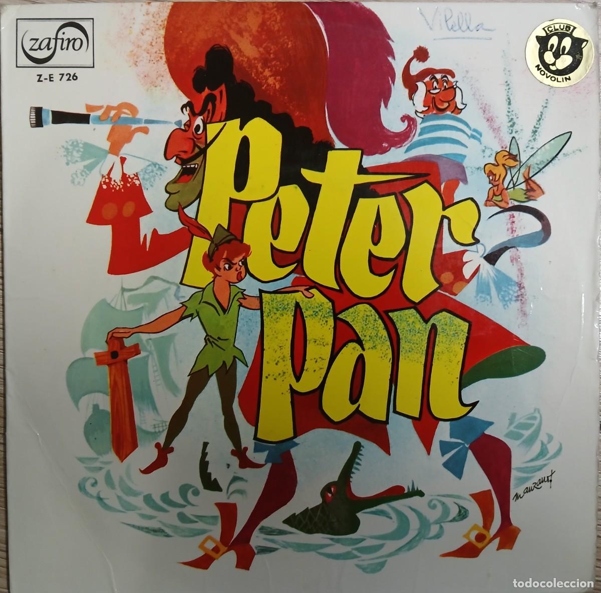 Discos de vinilo: Disco vinilo single Peter Pan - Foto 1