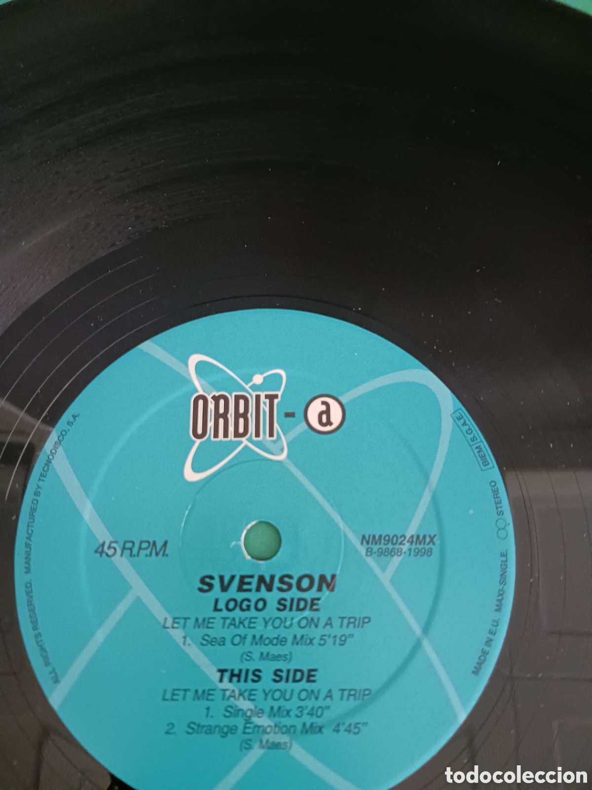 Discos de vinilo: Vinilo Svenson - Let Me Take Yo On A Trip. - Foto 3