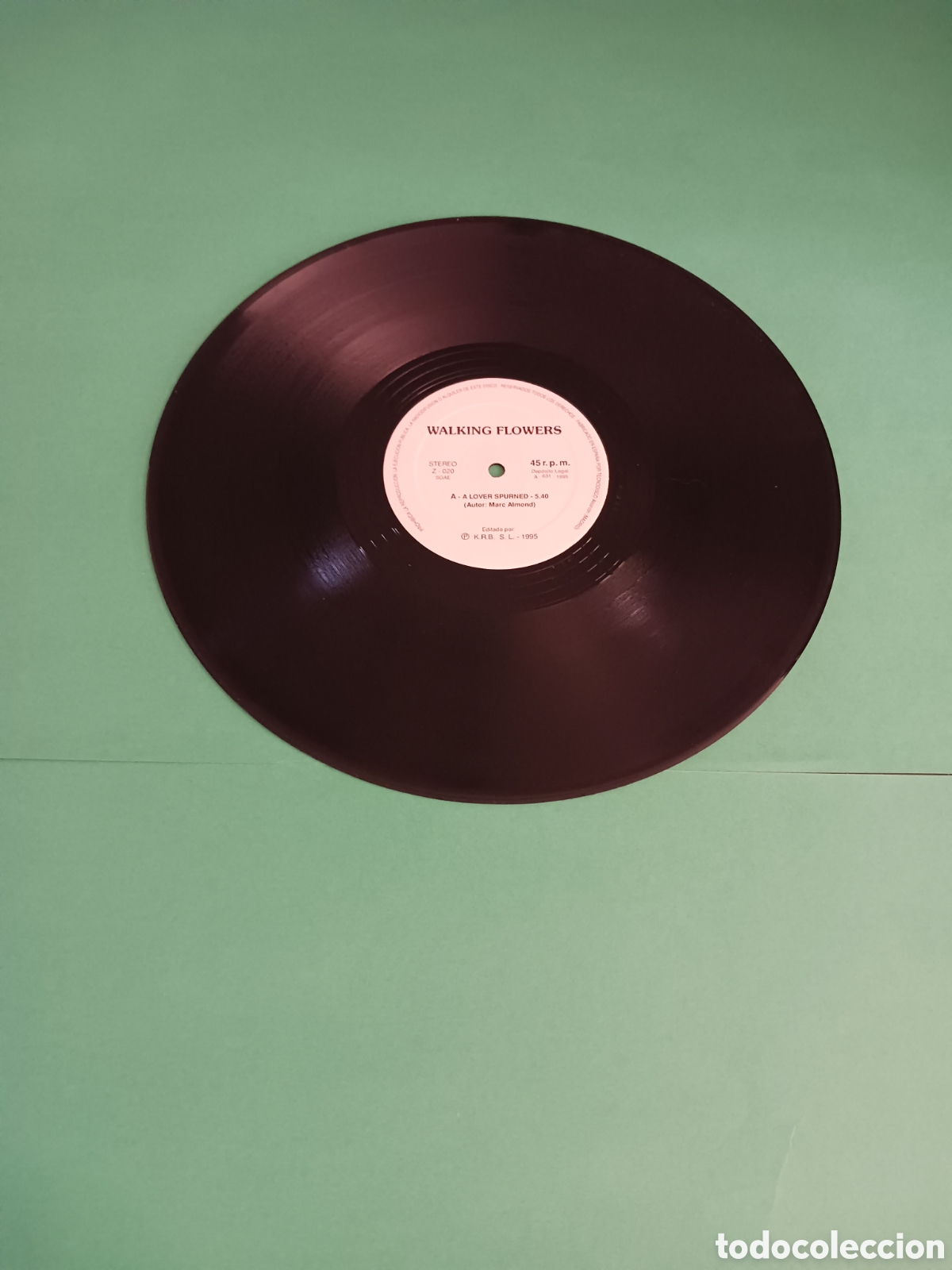 Discos de vinilo: Vinilo Walkilng Flowers / A Lover Spurned - Foto 4