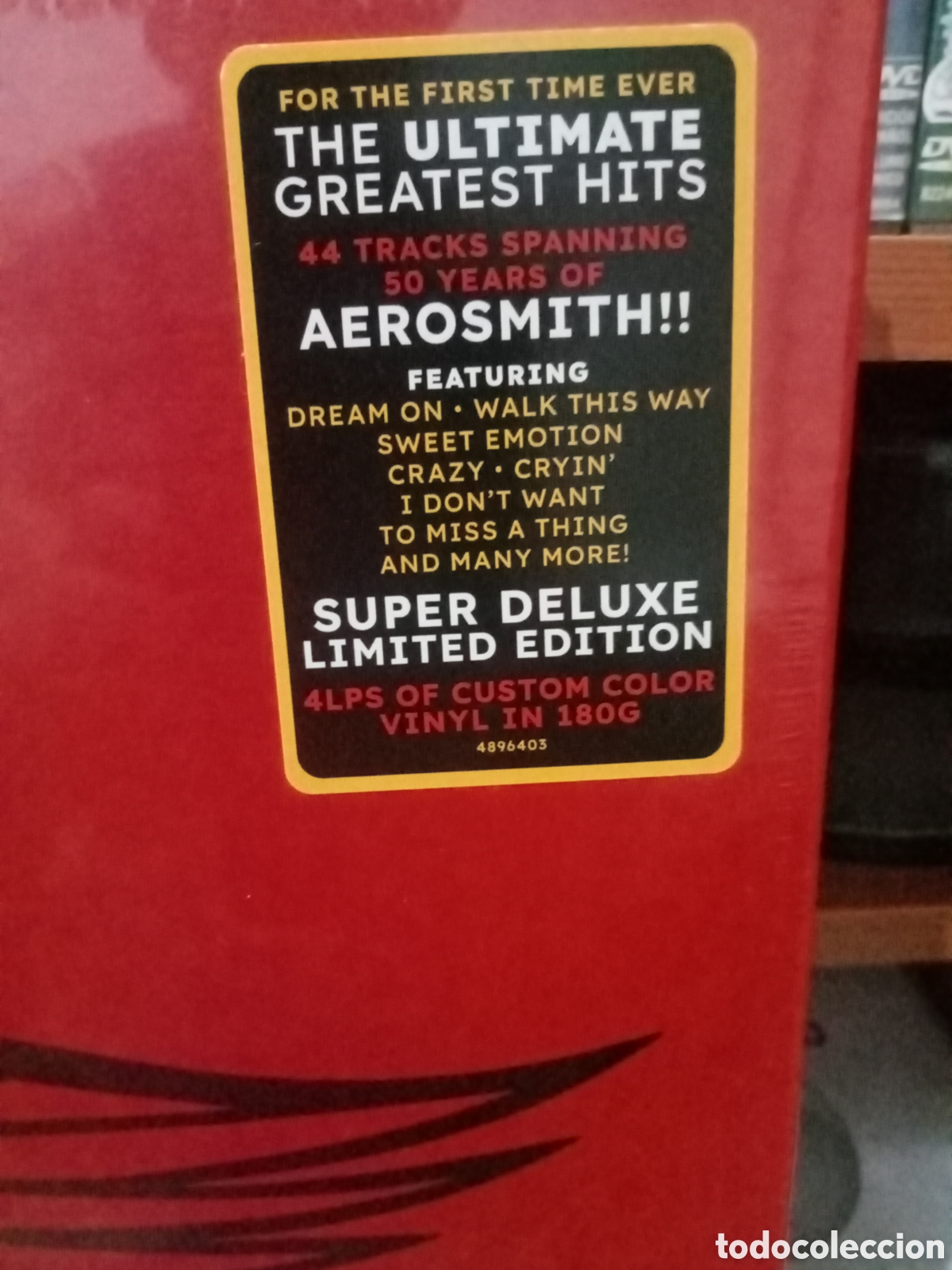 Discos de vinilo: Aerosmith ,ultimate hits l&iacute;mites edition - Foto 2