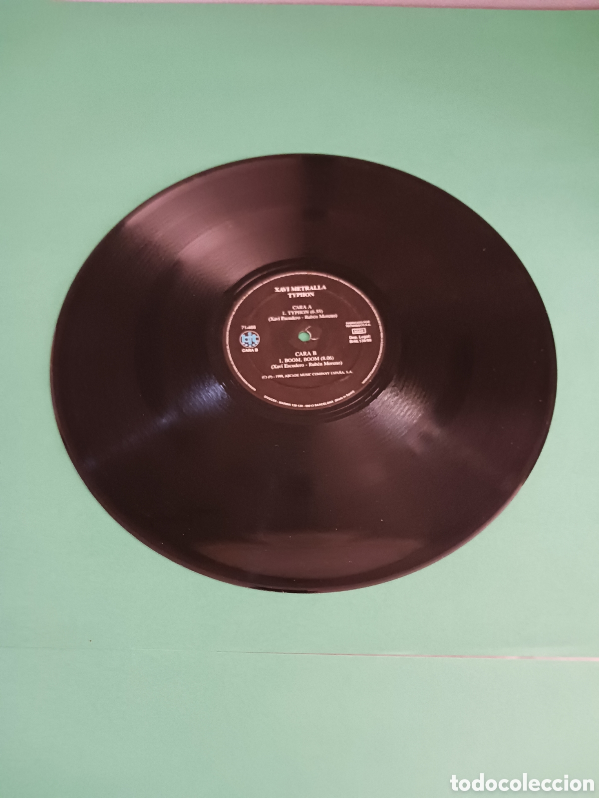Discos de vinilo: Vinilo XAVI METRALLA / TYPHON - Foto 2