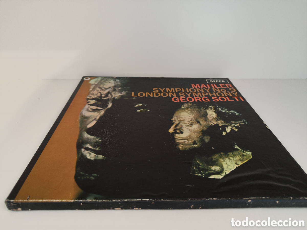 Discos de vinilo: Mahler Symphony 9 Gerig Solti Decca - Foto 2