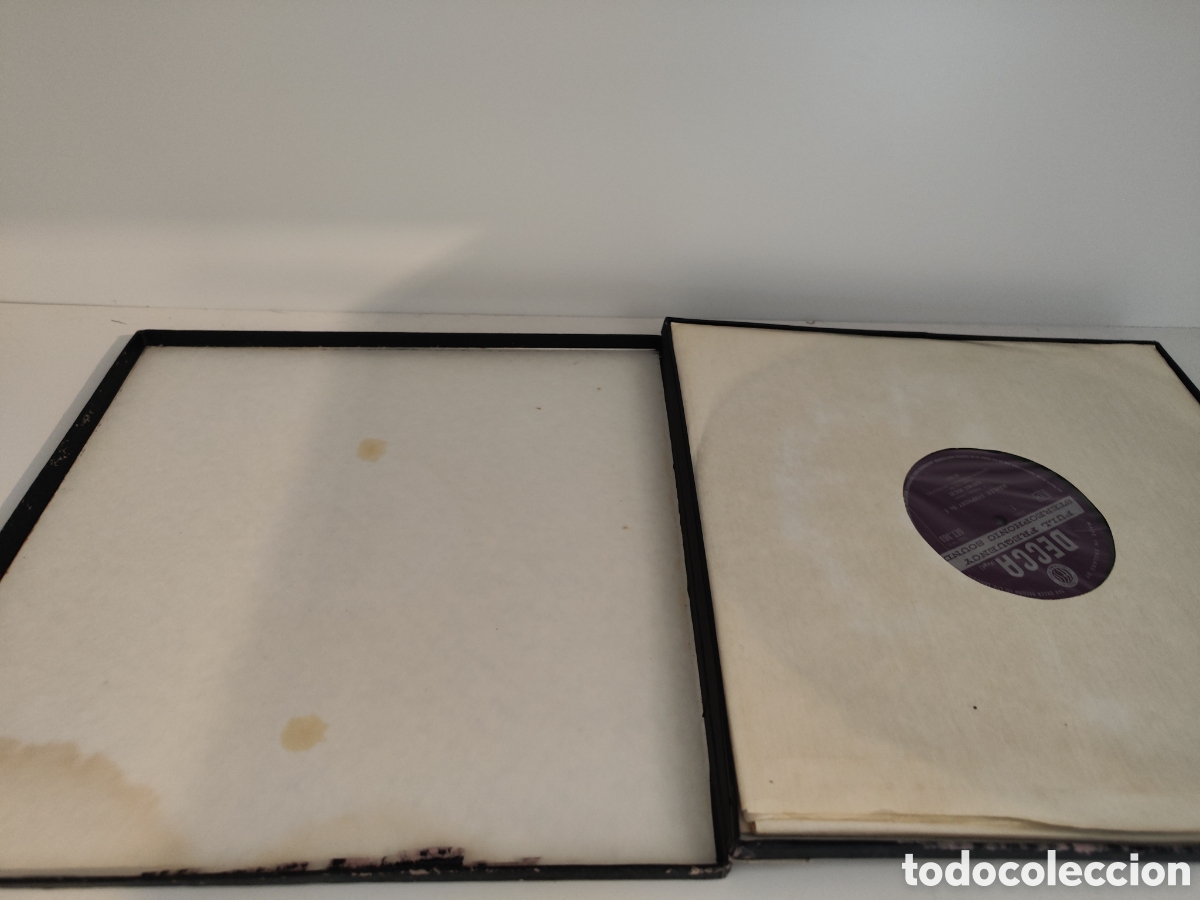 Discos de vinilo: Mahler Symphony 9 Gerig Solti Decca - Foto 3