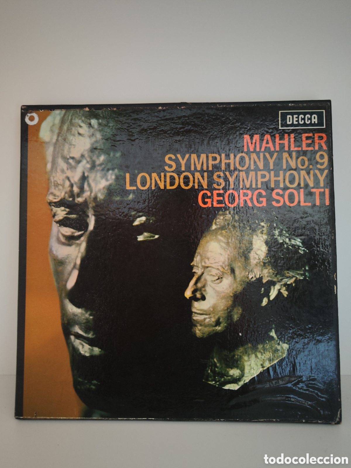 Discos de vinilo: Mahler Symphony 9 Gerig Solti Decca - Foto 1