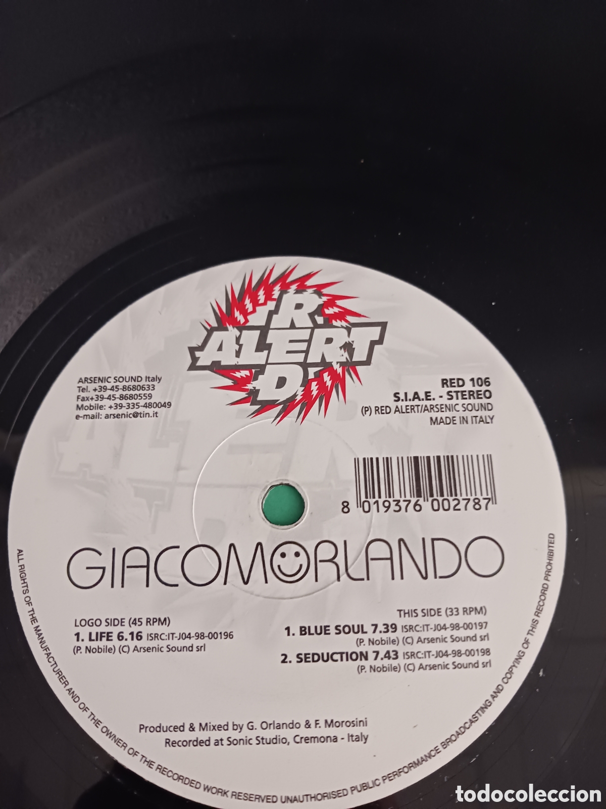 Discos de vinilo: Vinilo GIACOMORLANDO - Foto 4