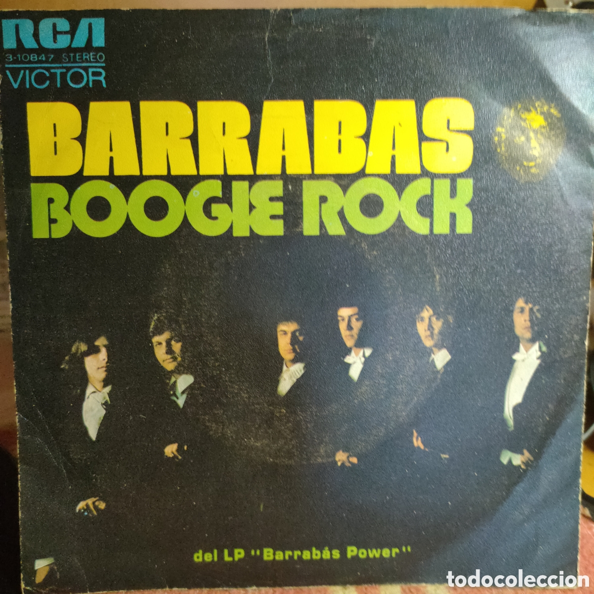 Discos de vinilo: Barrabas &ndash; Boogie Rock . 1973 original Spain disco 7&rdquo; vinilo - Foto 1
