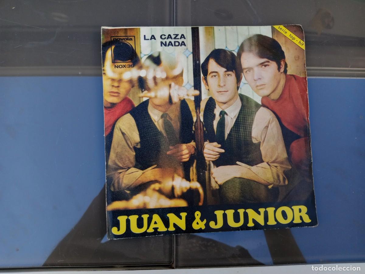 Discos de vinilo: JUAN Y JUNIOR - LA CAZA (SINGLE) 1967 - Foto 1