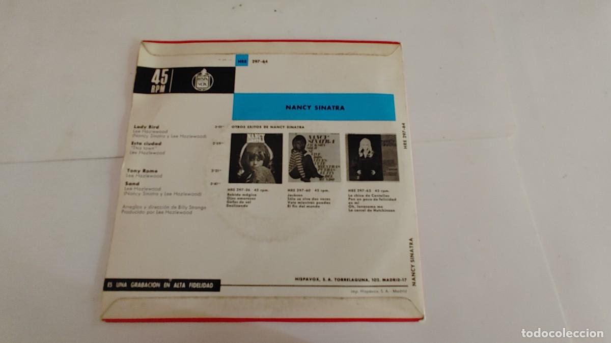 Discos de vinilo: NANCY SINATRA-EP LADY BIRD +3 - Foto 2
