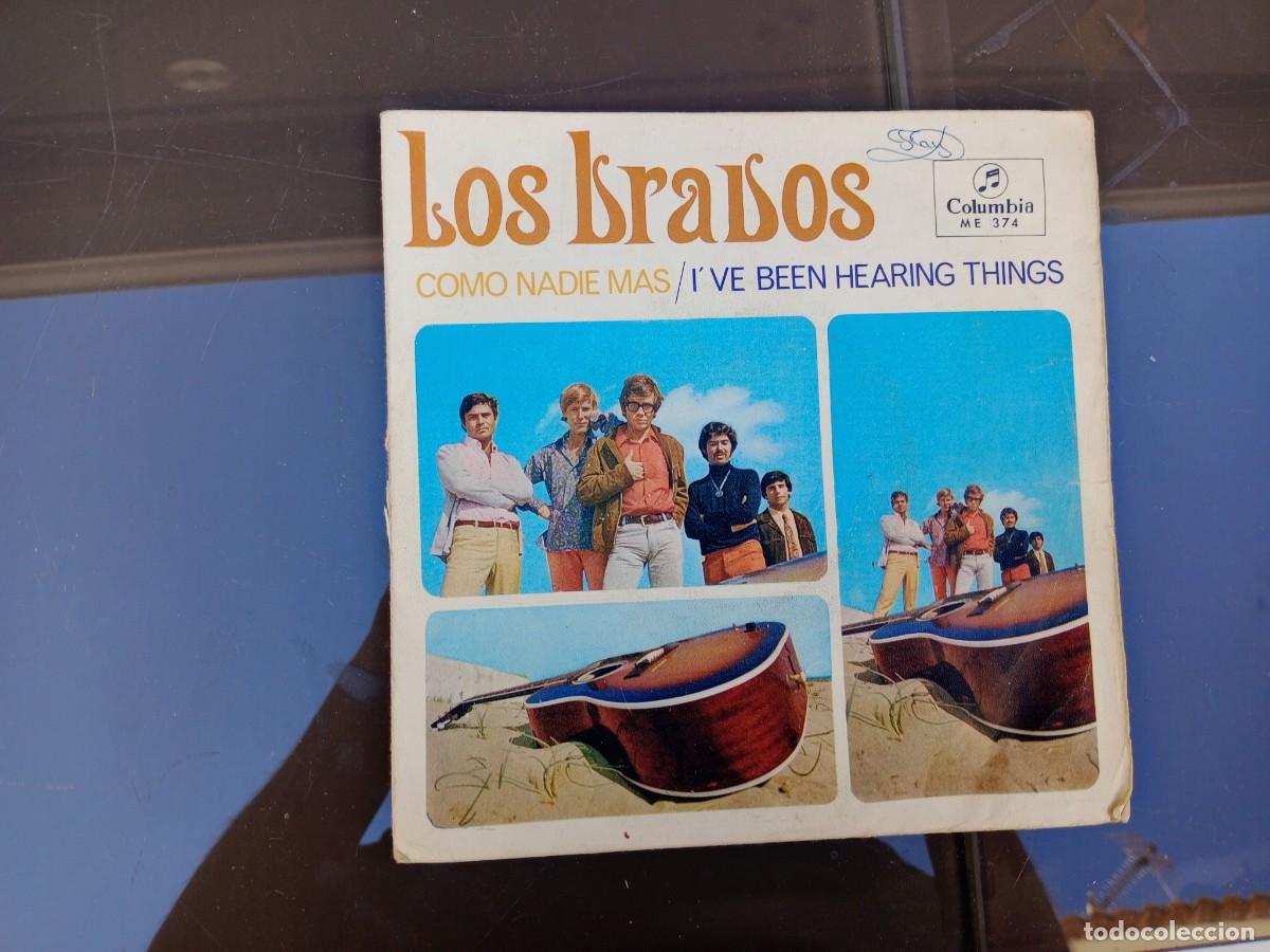 Discos de vinilo: LOS BRAVOS - COMO NADIE M&Aacute;S (SINGLE) - Foto 1