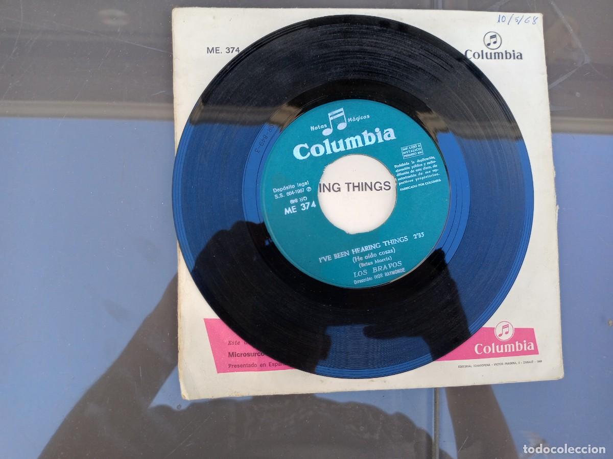 Discos de vinilo: LOS BRAVOS - COMO NADIE M&Aacute;S (SINGLE) - Foto 4
