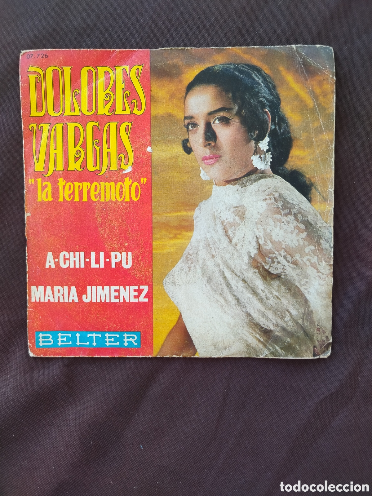 Discos de vinilo: Single Dolores Vargas - Foto 1