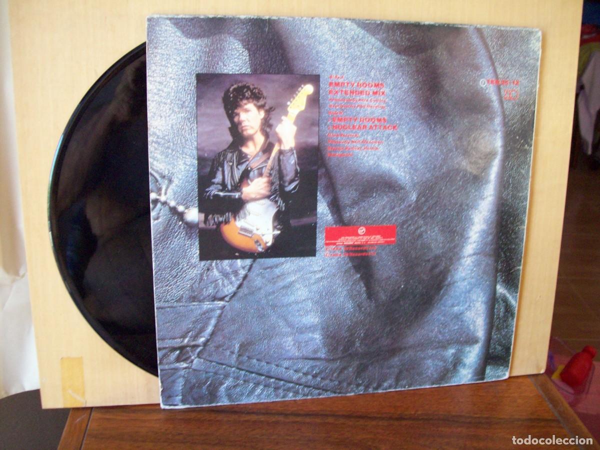 Discos de vinilo: GARY MOORE - EMOTY ROOMS - MAXI SINGLE 1985 - Foto 2
