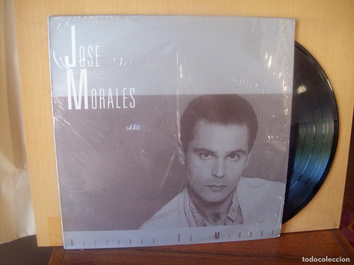 Discos de vinilo: JOSE MORALES - BUSCANDO TU MIRADA - LP - Foto 1