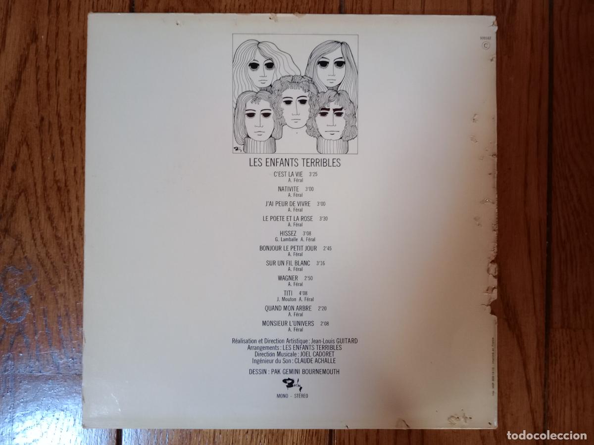 Discos de vinilo: Les enfants terribles - cest la vie - Foto 2