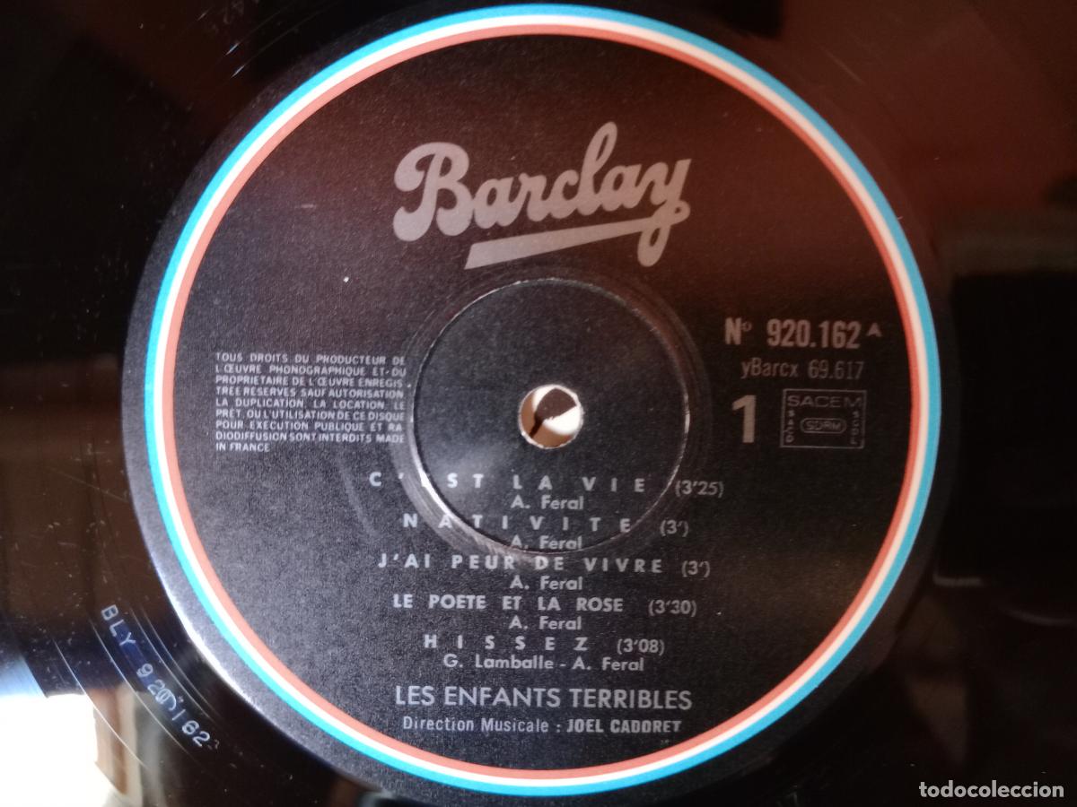 Discos de vinilo: Les enfants terribles - cest la vie - Foto 5