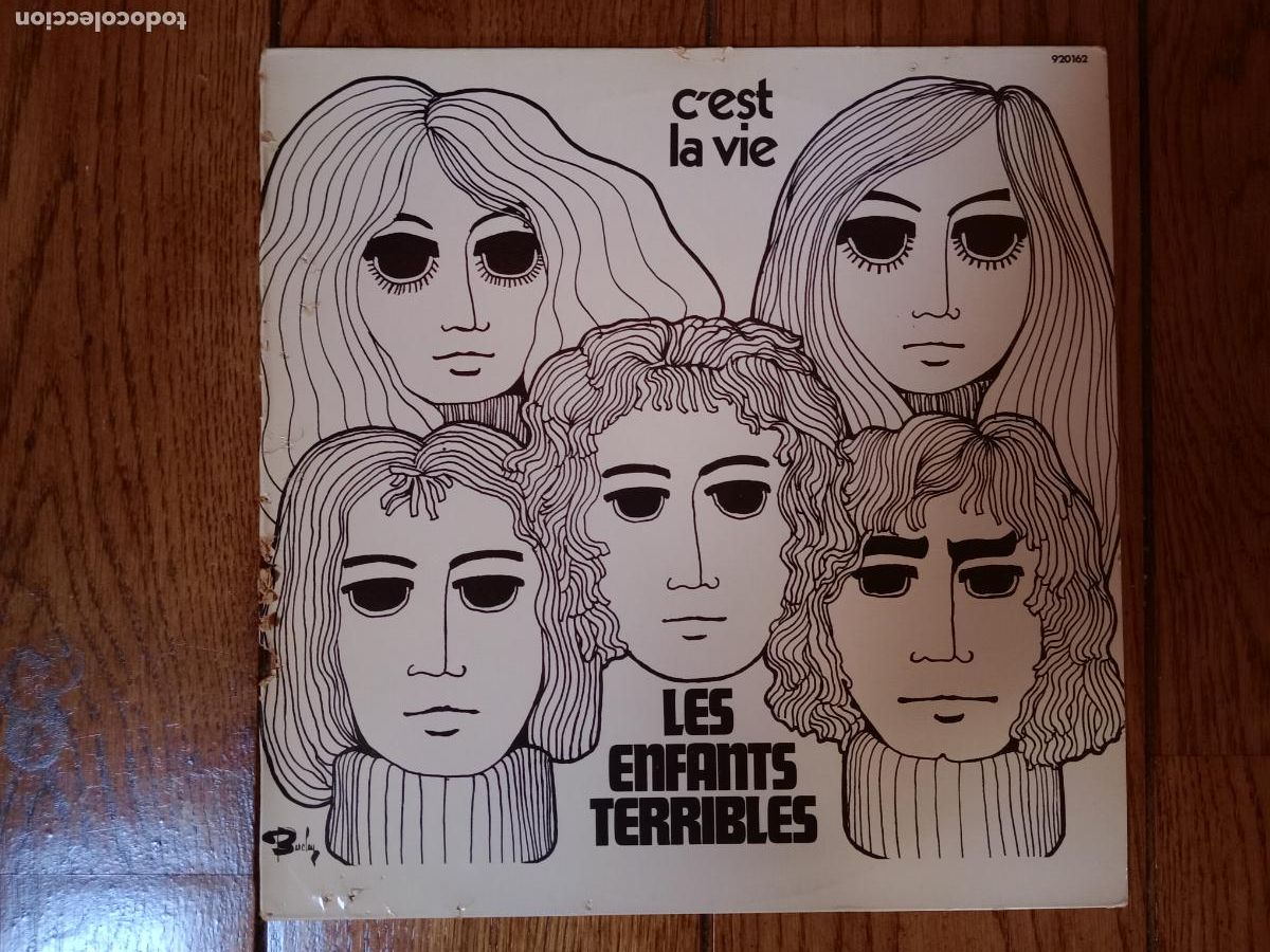 Discos de vinilo: Les enfants terribles - cest la vie - Foto 1