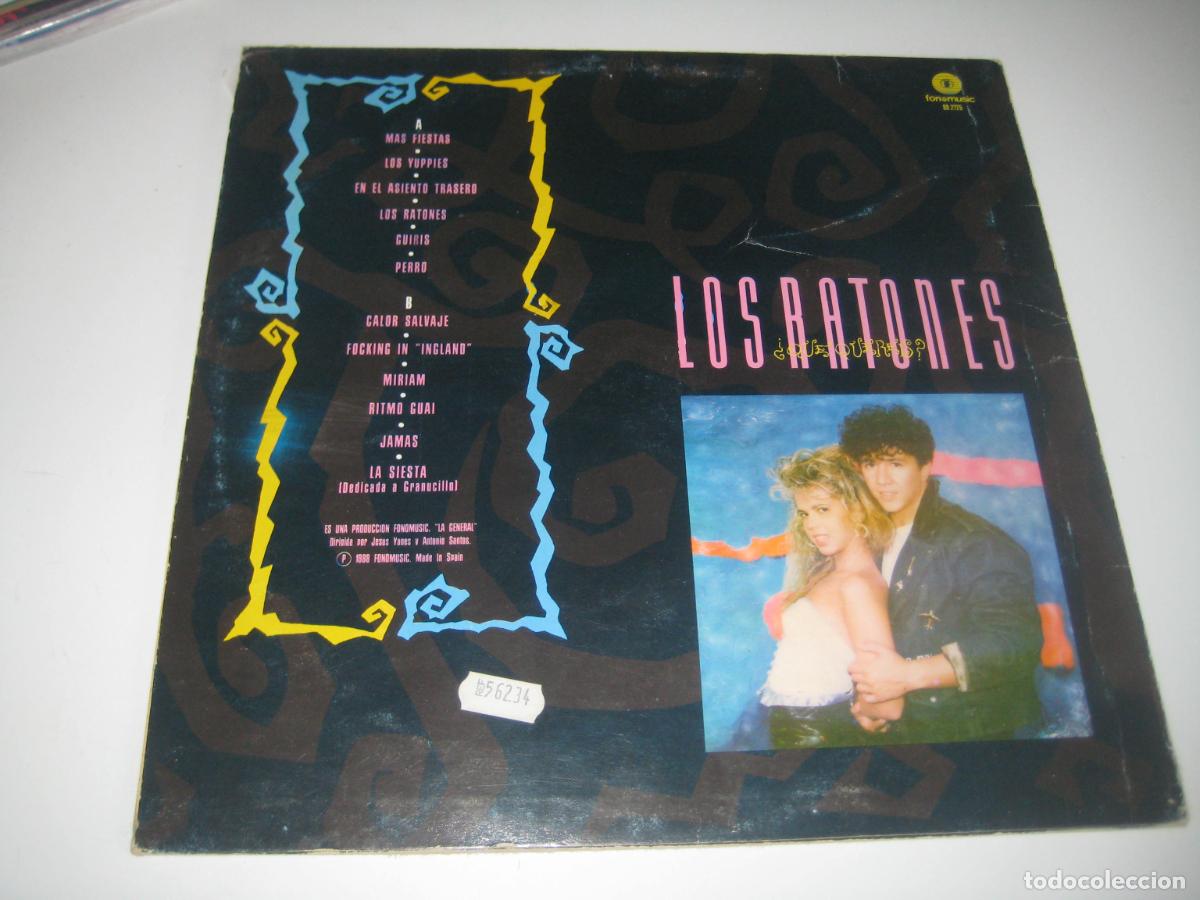 Discos de vinilo: Los Ratones - Que Quereis LP - Foto 2