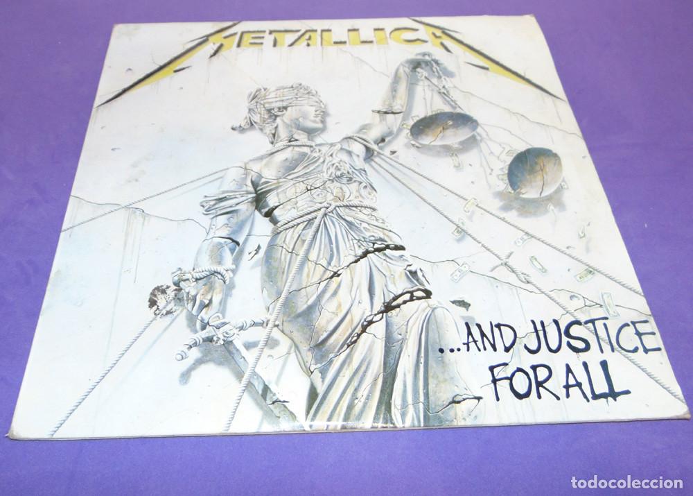 Discos de vinilo: Metallica – ...And Justice For All - DOBLE LP EDICION ESPAÑOLA 1991