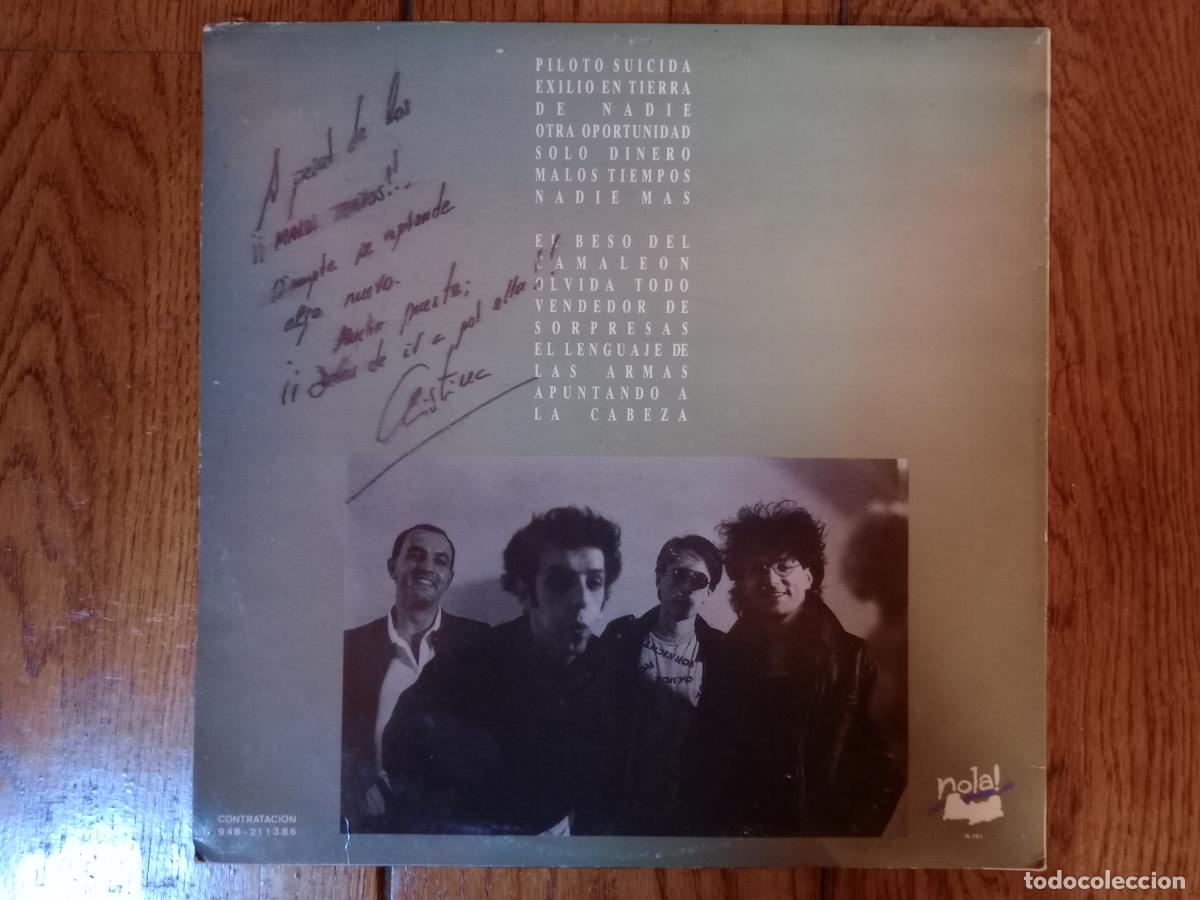 Discos de vinilo: Malos Tratos - El beso del camale&oacute;n - Foto 2