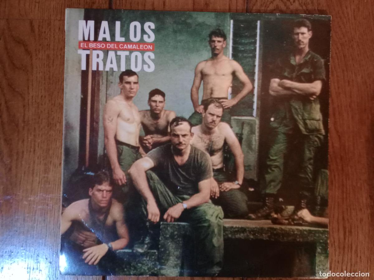 Discos de vinilo: Malos Tratos - El beso del camale&oacute;n - Foto 1