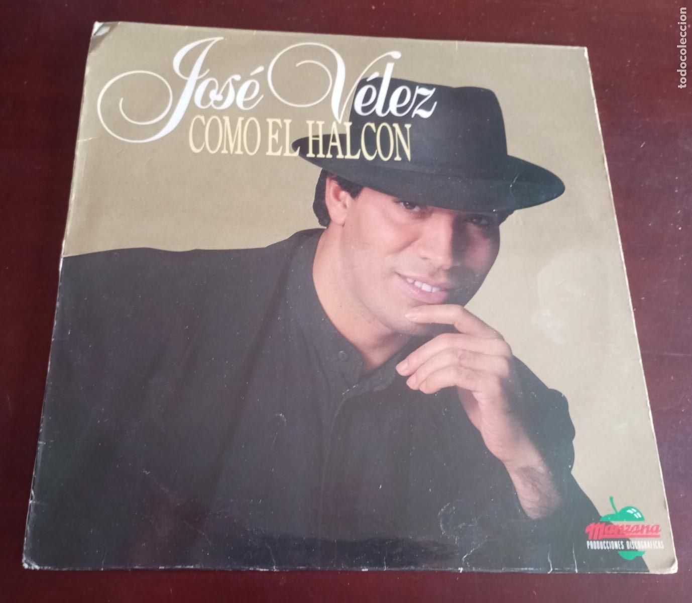 Discos de vinilo: JOSE VELEZ - COMO EL HALCON - LP - 1990 - Foto 1