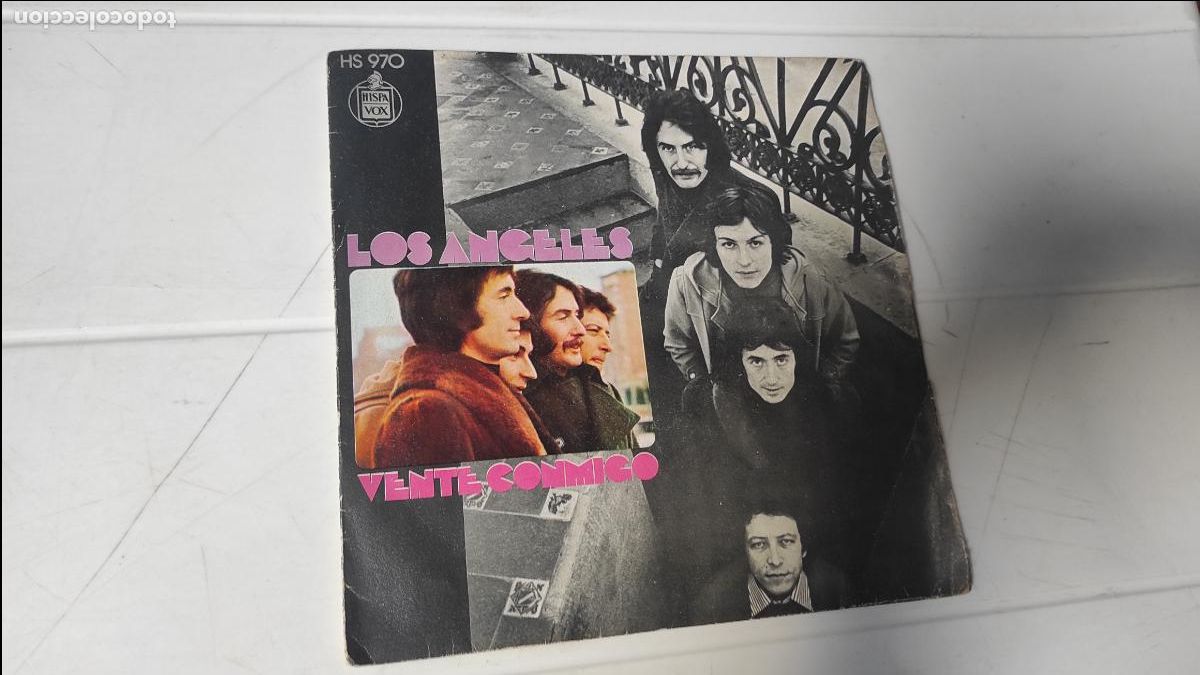 Discos de vinilo: SINGLE LOS ANGELES - VENTE CONMIGO - Foto 1