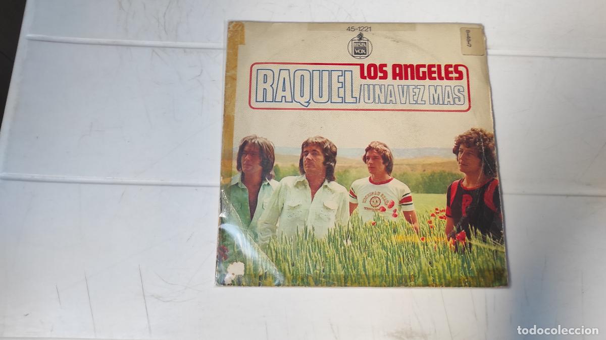Discos de vinilo: SINGLE LOS ANGELES - RAQUEL - Foto 1