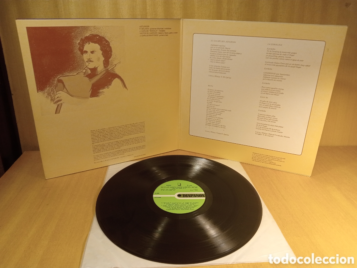 Discos de vinilo: Asturcon. Asturcon. Asturias. - Foto 3