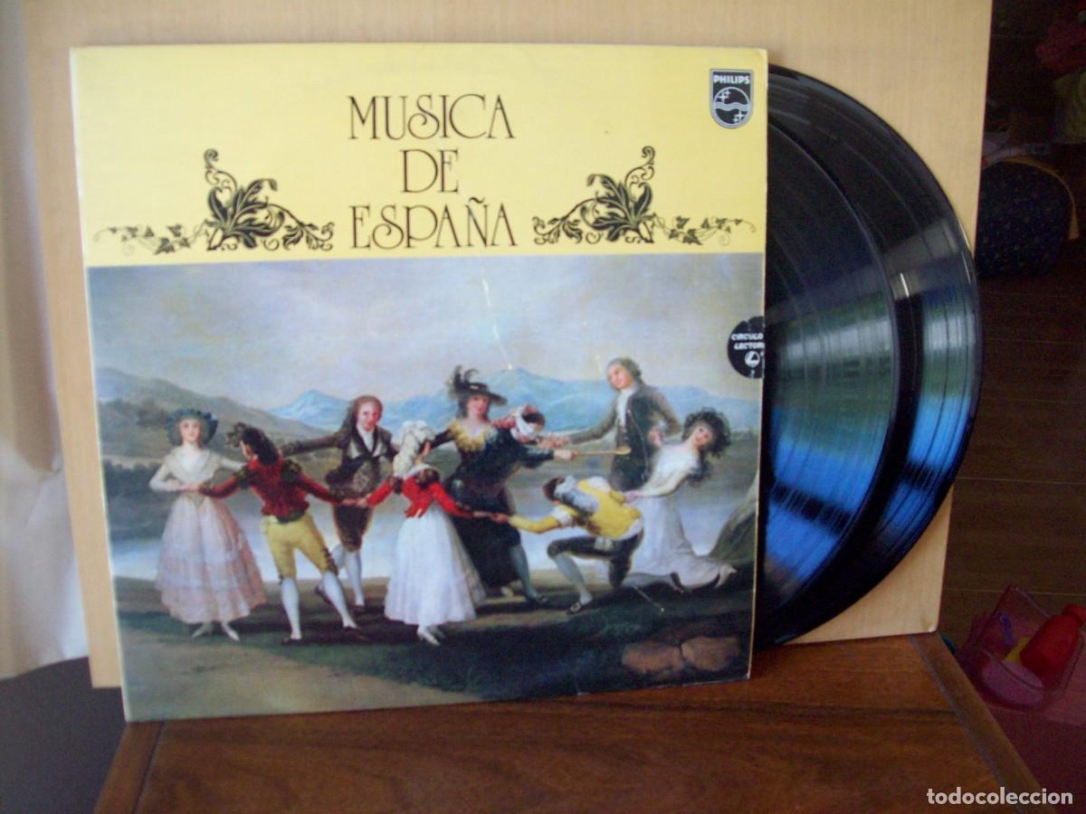 Dischi in vinile: MUSICA DE ESPA&Ntilde;A - DOBLE LP 1979 EDICION ESPECIAL CIRCULO DE LECTORES