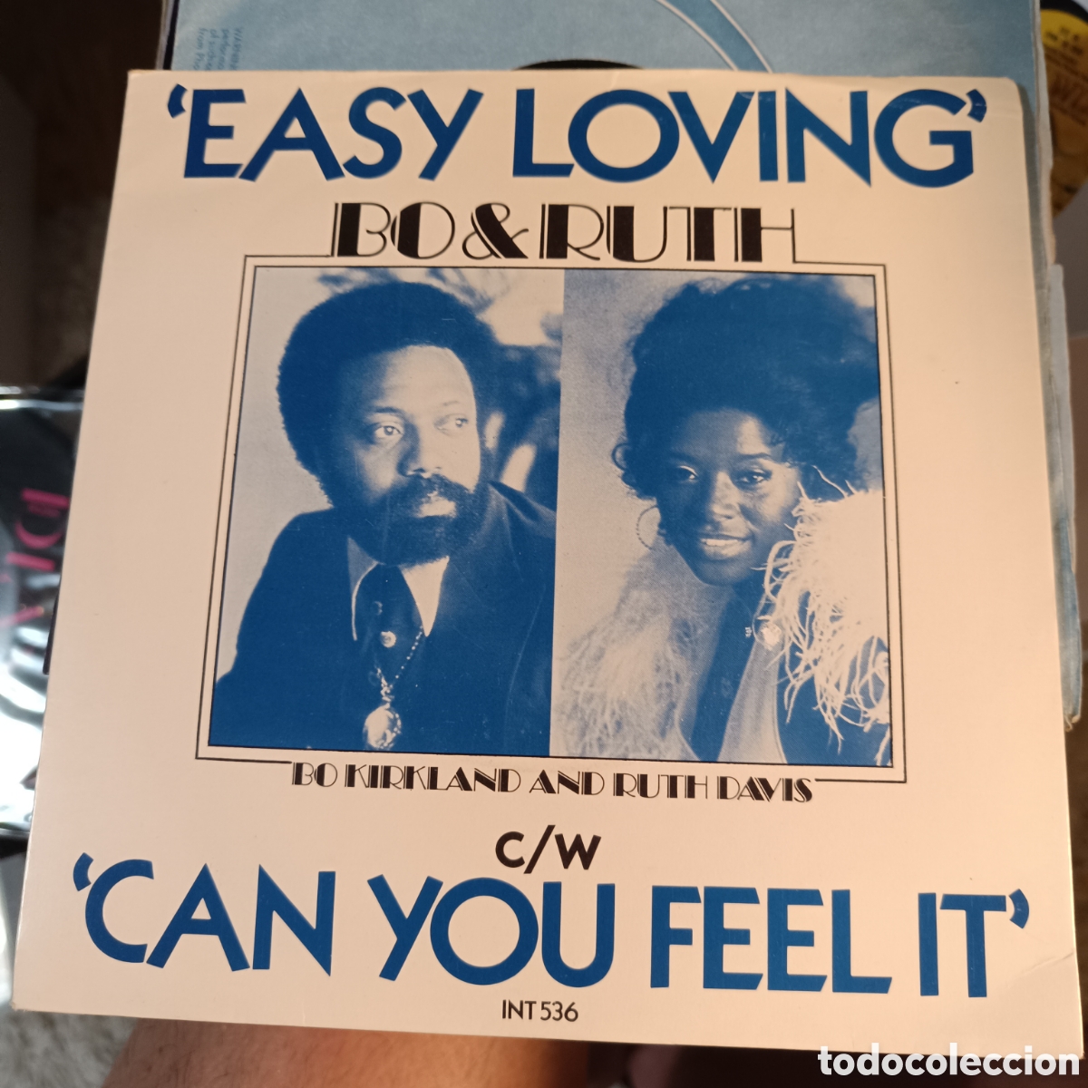 Discos de vinilo: Bo Kirkland & Ruth Davis &lrm;&ndash; Easy Loving - Foto 1
