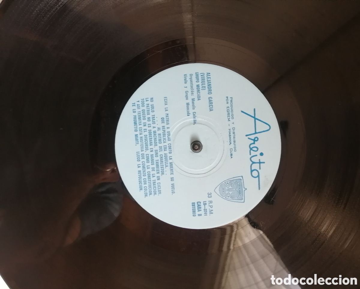 Discos de vinilo: VIRULO. La Historia de Cuba (Areiro, 1979) Gatefold - Foto 4