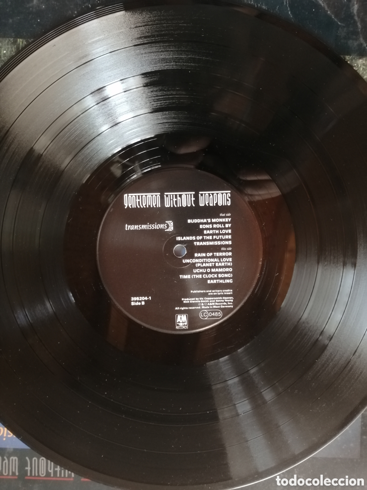 Discos de vinilo: GENTLEMEN WITHOUT WEAPONS - Transmission (Lp, 1988) synthpop, experimental - Foto 4