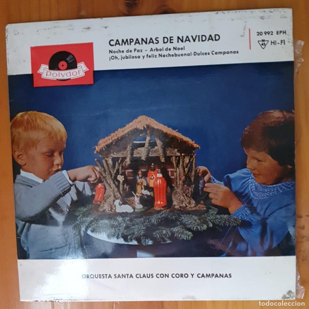Discos de vinilo: Disco Single Vinilo 45 rpm - Campanas de Navidad - Foto 1