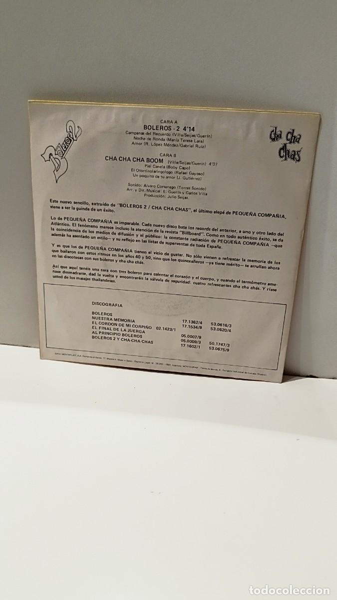 Discos de vinilo: Peque&ntilde;a Compa&ntilde;&iacute;a,Bales 2 ,cha Cha chas - Foto 3