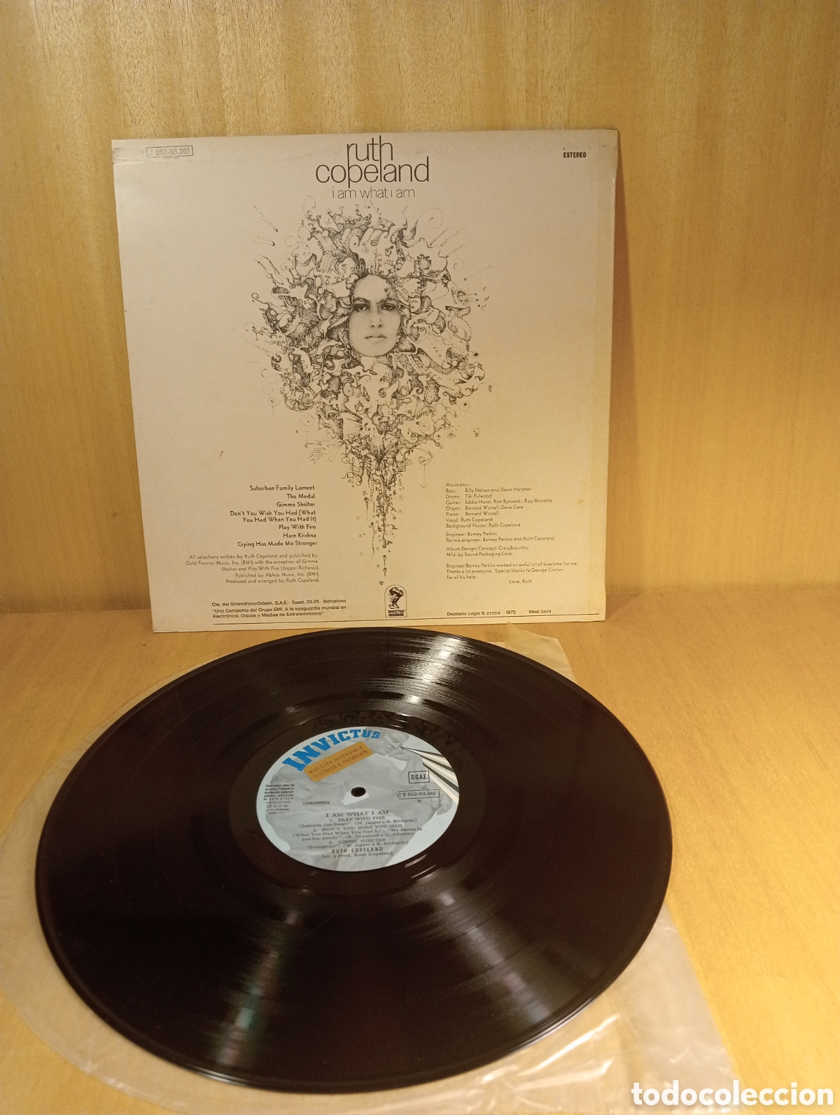 Discos de vinilo: Ruth Copeland. I am what I am . - Foto 2