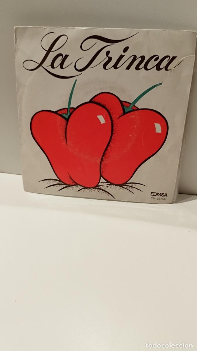 Discos de vinilo: La Trinca ,A collir pebrots,moros a la costa. Single - Foto 1