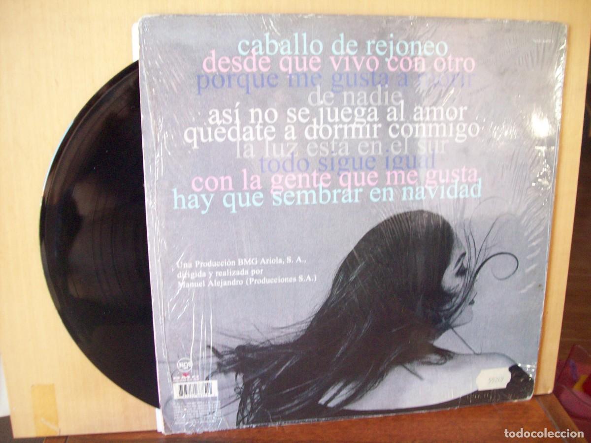 Discos de vinilo: ISABEL PANTOJA - DE NADIE - LP 1993 - Foto 2