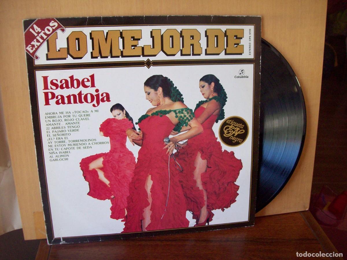 Discos de vinilo: ISABEL PANTOJA - LO MEJOR DE ISABEL 14 EXITOS - LP - Foto 1
