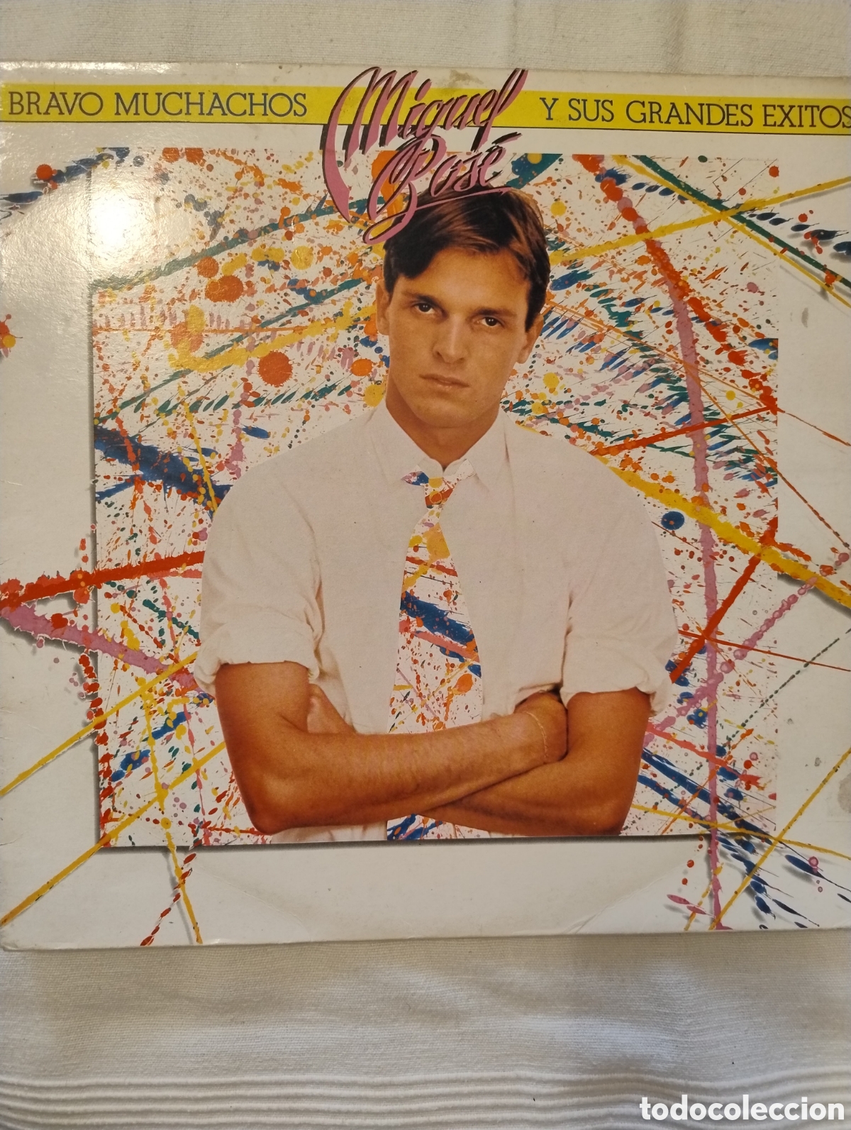Discos de vinilo: Miguel bose lp bravo muchachos - Foto 1