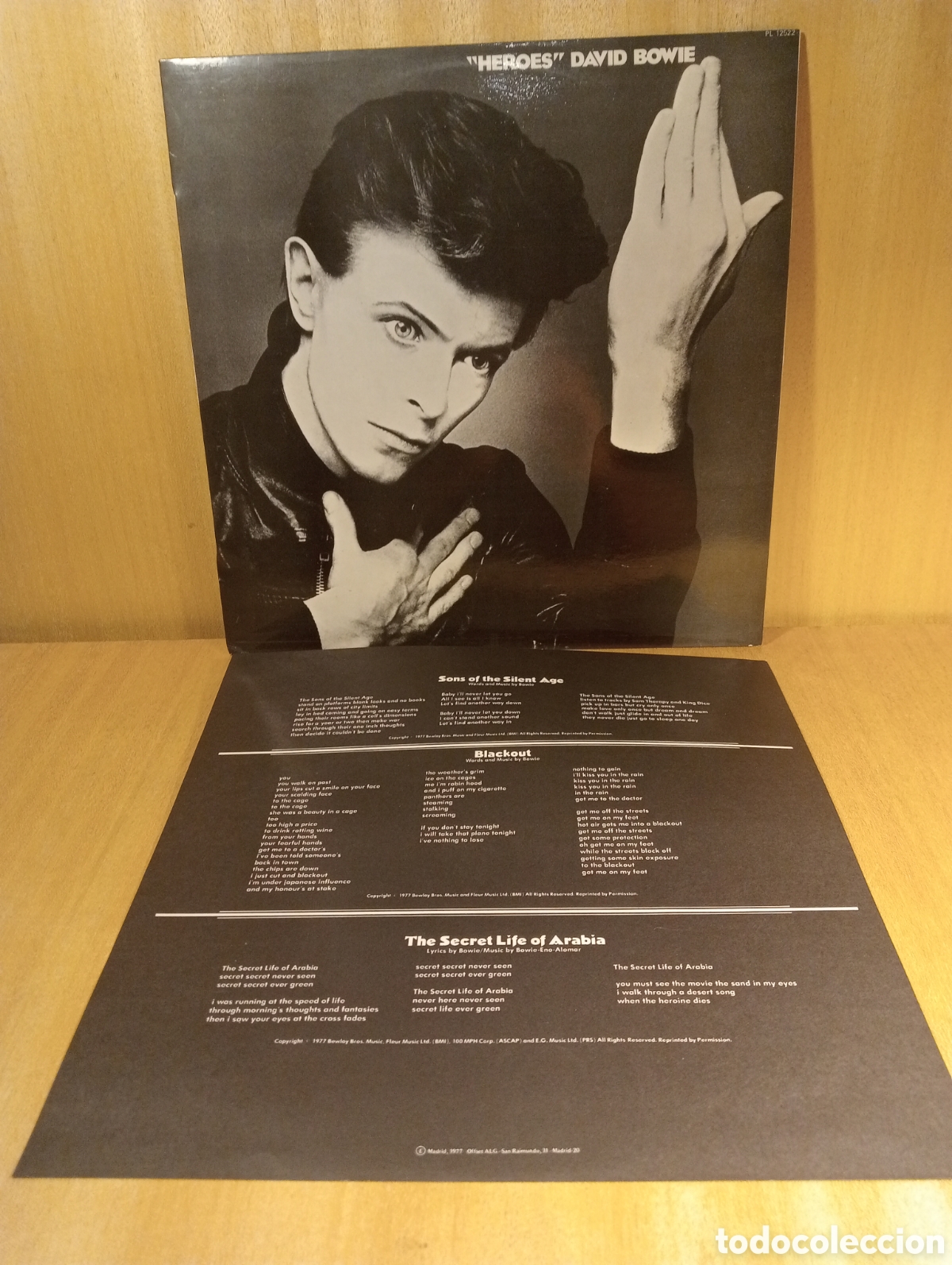 Discos de vinilo: David Bowie. Heroes. - Foto 4