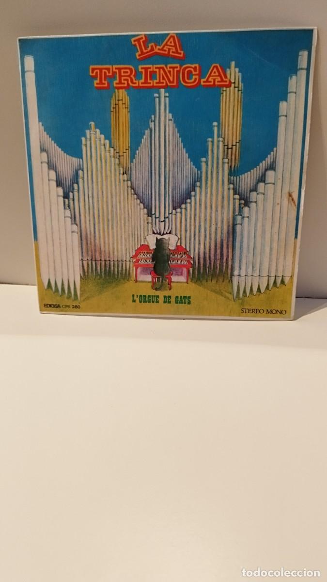 Discos de vinilo: La Trinca, lorgue de gats. Single - Foto 1