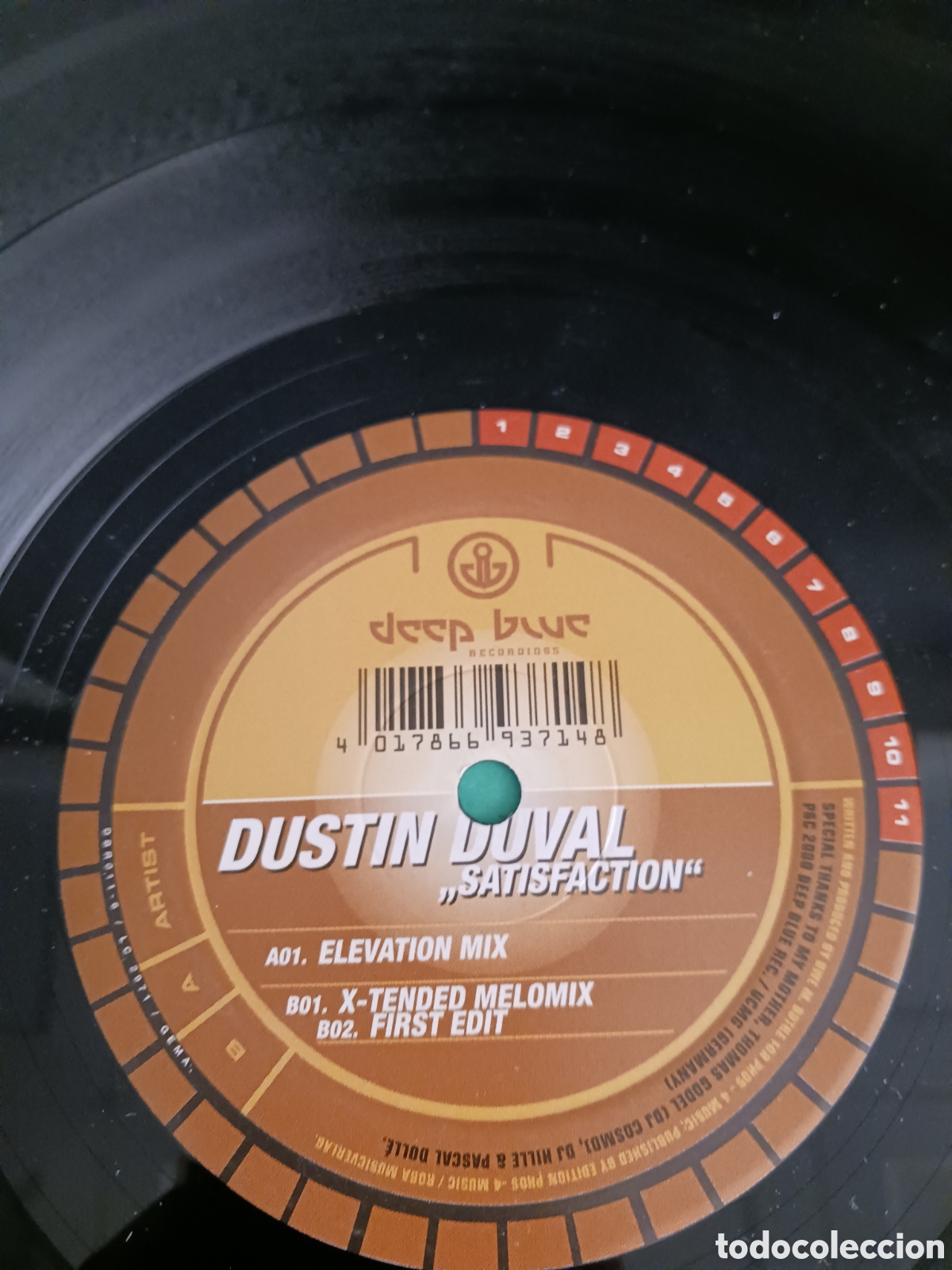Discos de vinilo: Vinilo Dustin Duval / Satisfaction - Foto 4