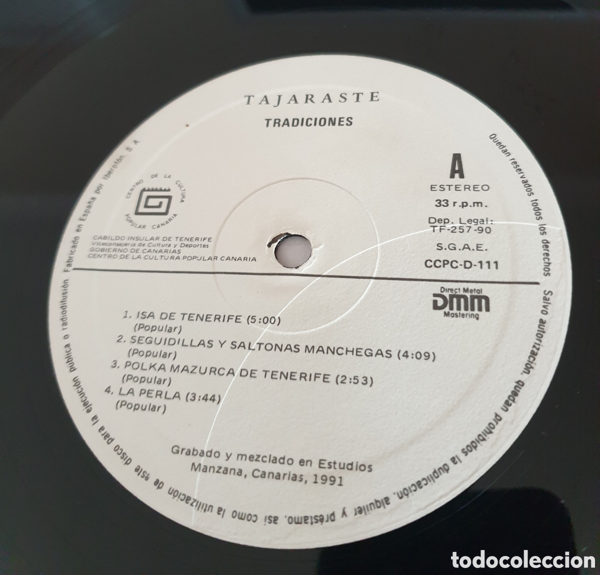 Discos de vinilo: Tajaraste - tradiciones - Foto 3