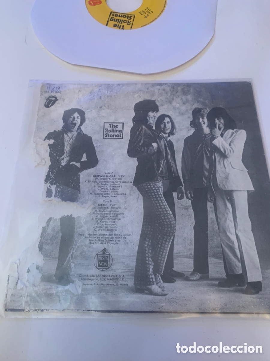 Discos de vinilo: The rolling stones brown sugar bitch - Foto 2