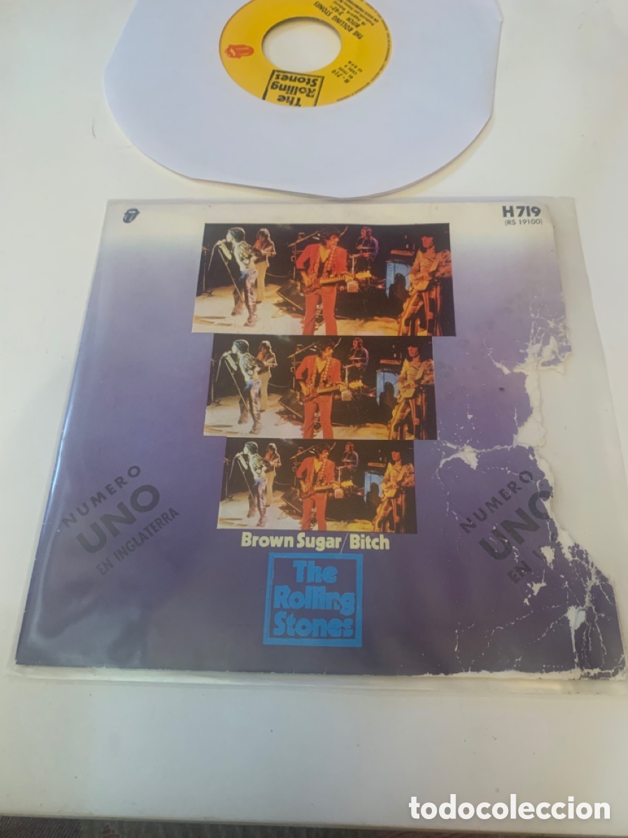 Discos de vinilo: The rolling stones brown sugar bitch - Foto 1