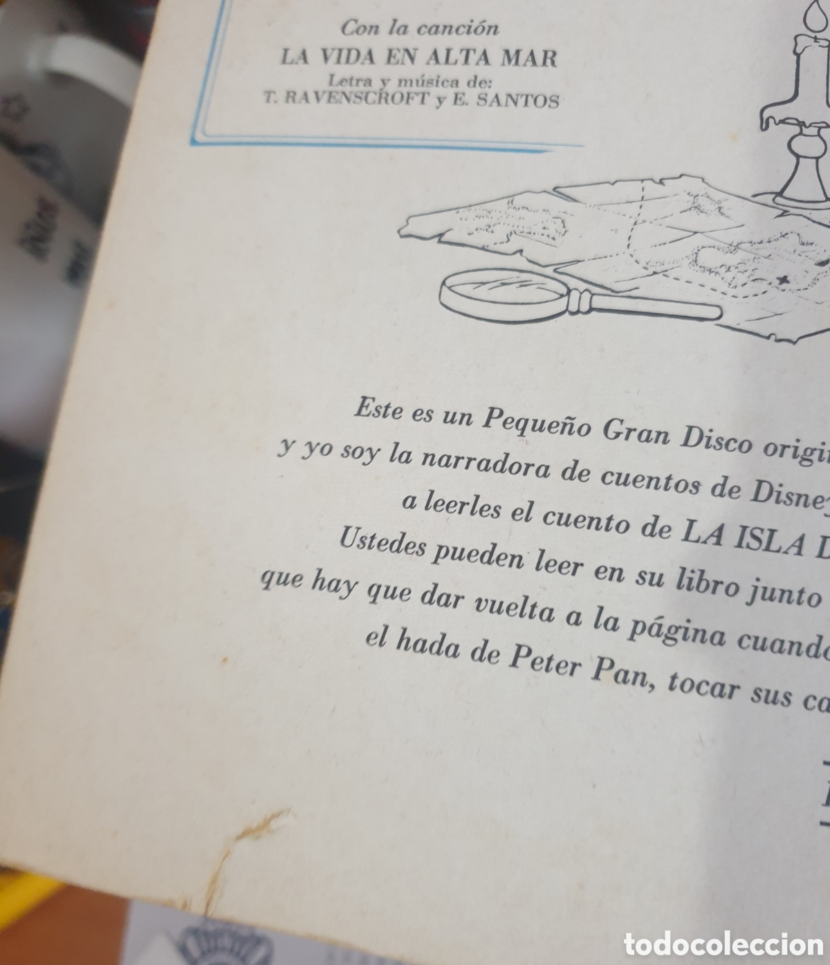 Discos de vinilo: Walt Disney. La isla del tesoro - Foto 2