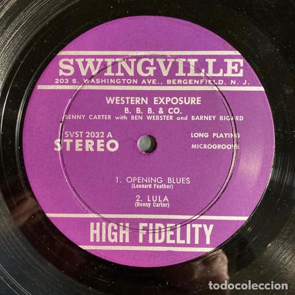 Discos de vinilo: Benny Carter With Ben Webster & Barney Bigard - Foto 2
