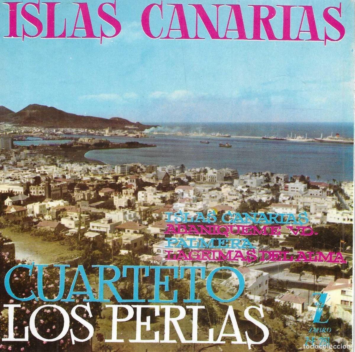 Discos de vinilo: ISLAS CANARIAS - CUARTETO LOS PERLAS - ZAFIRO - 1961 - Foto 1