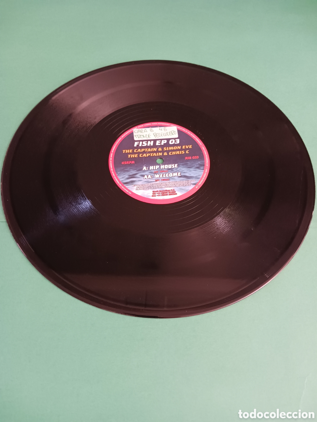 Discos de vinilo: Vinilo Fish EP O3/ The Captain & Simon Eve - Foto 3