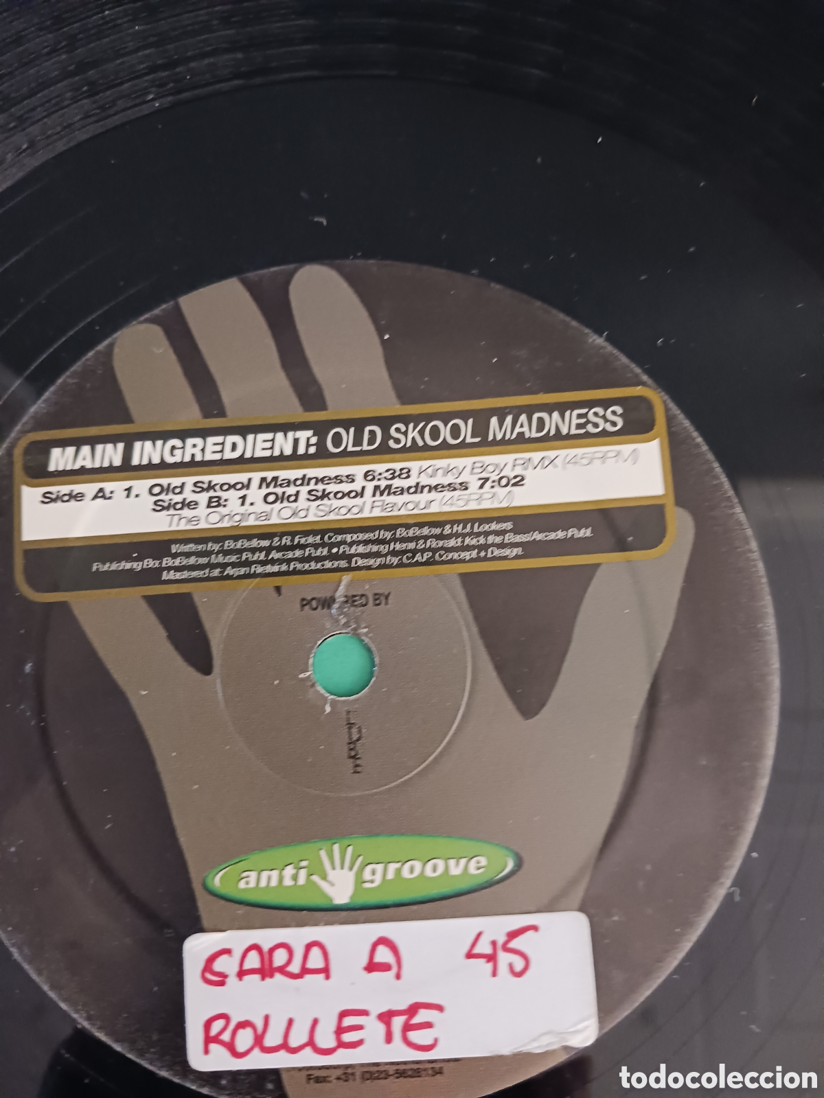 Discos de vinilo: Vinilo Main Ingredient - Old Skool Madnes - Foto 2